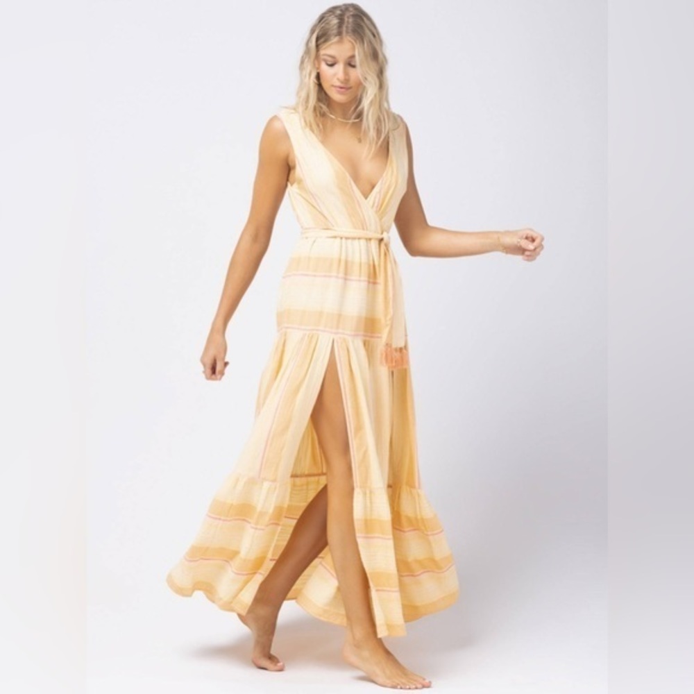 L*Space Yellow Maxi Dress